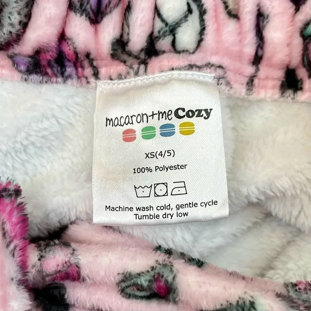 Macaron + Me Cozy Makeup Plush Spa Wrap XS (4-5)